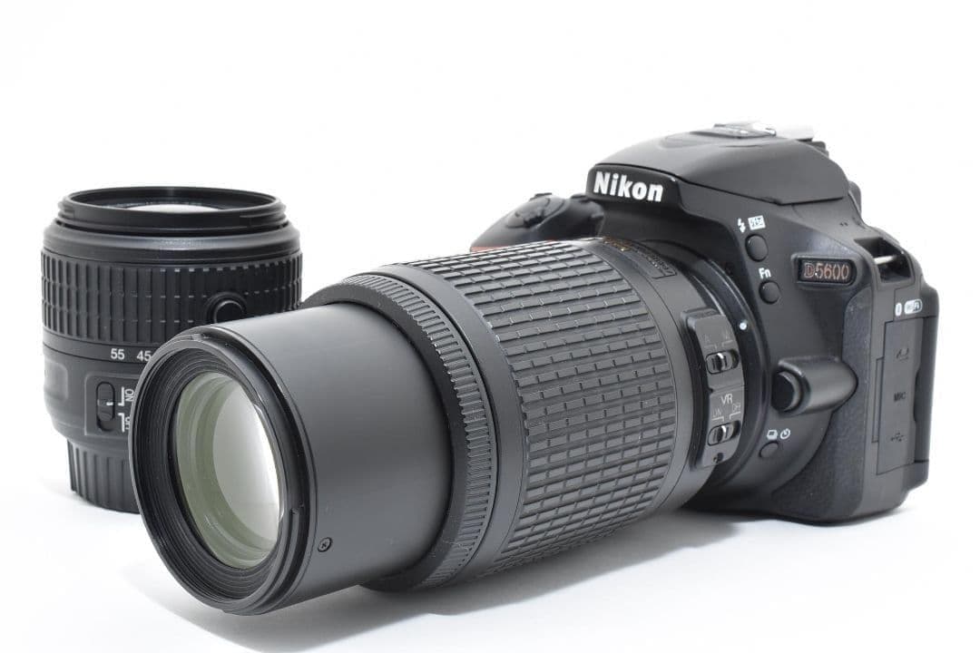 コメント割引あり！✨軽量 高画質✨ニコン D5600✨初心者◎ 一眼レフカメラ