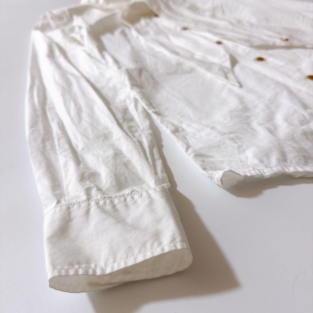 定番✨️ヴィヴィアンウエストウッド ボウタイブラウス リボン オーブボタン 3