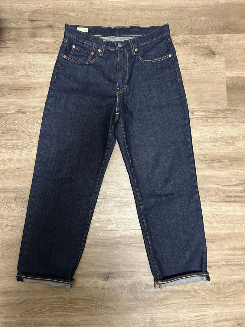 【新品】Levi’s premium 568 ワイド 濃紺 BigE