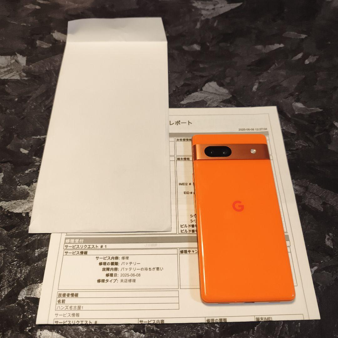 pixel 7a 本体　バッテリー交換済み