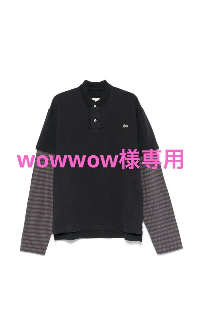 【ERL】長袖ポロシャツ ダークグレー