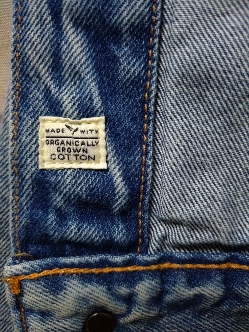 こなれ感抜群★LMC リーバイスセカンド型 ワイドシルエット S オーガニック綿