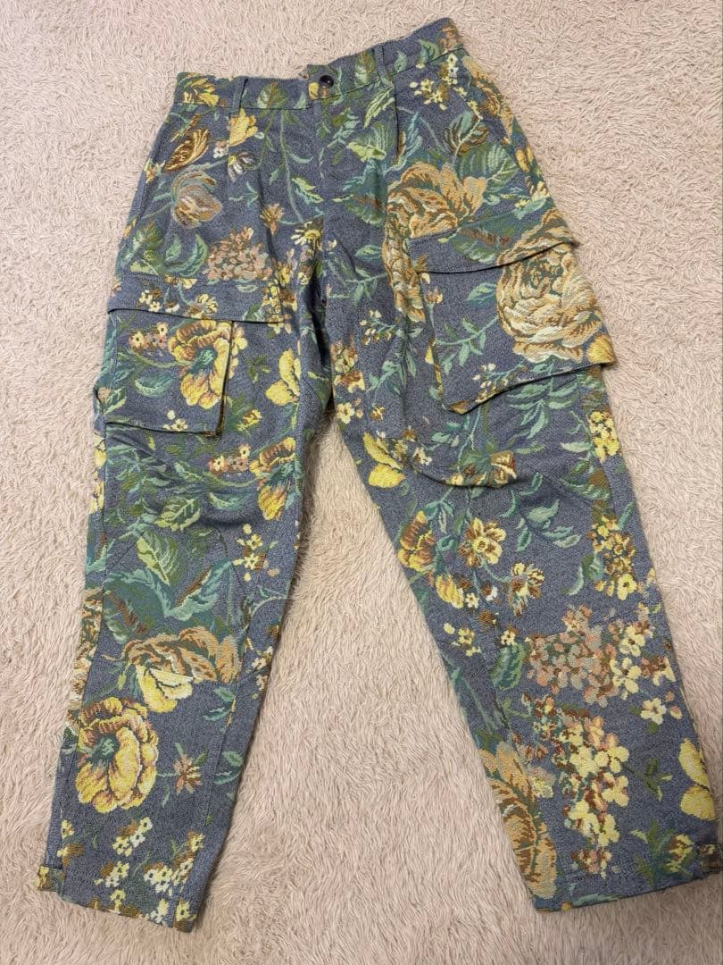 givenchy花柄カーゴパンツ　美品