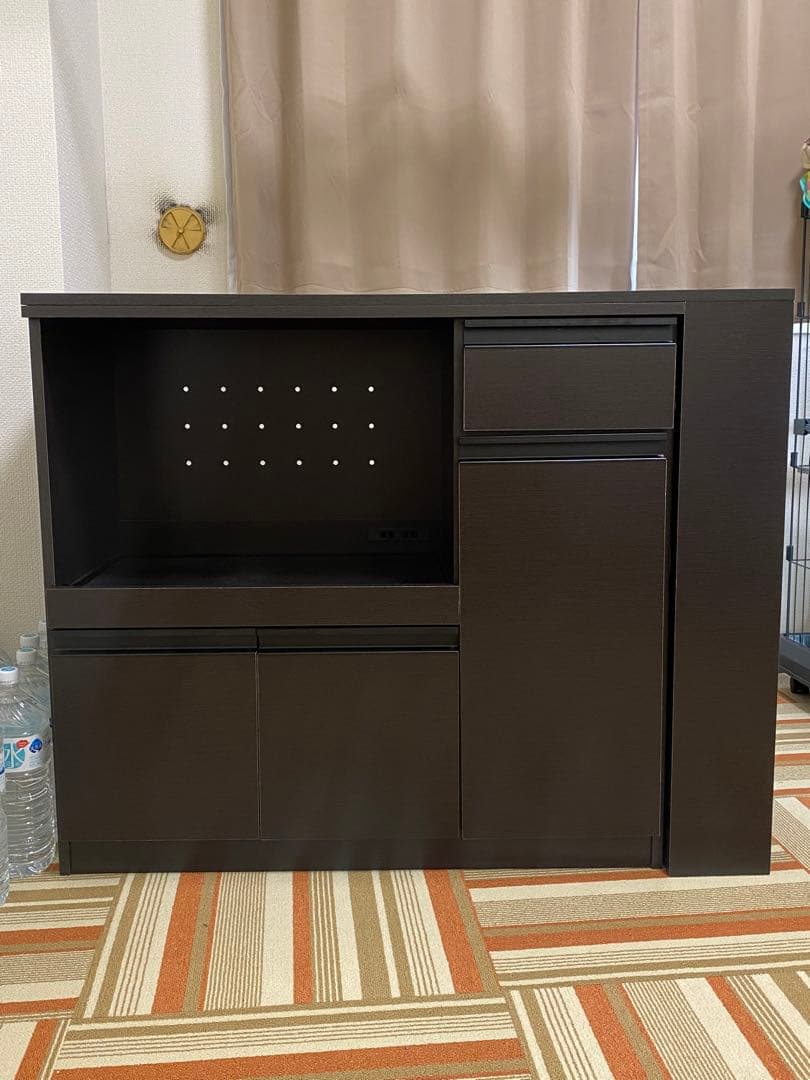 キッチン収納 キッチンカウンター拡張棚付き