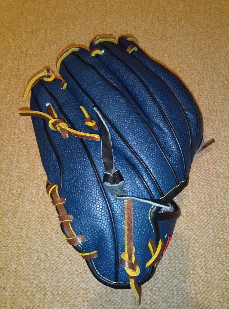 Wilson 軟式グローブ ネイビー 右投げ