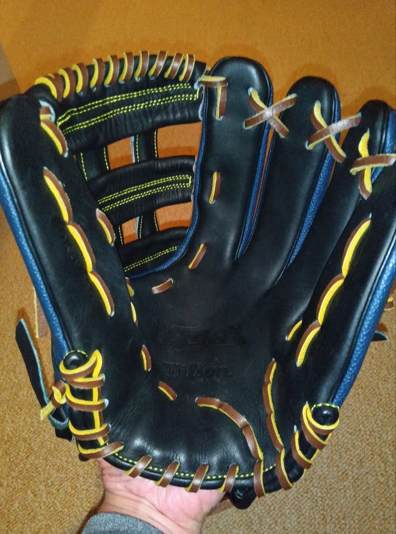 Wilson 軟式グローブ ネイビー 右投げ