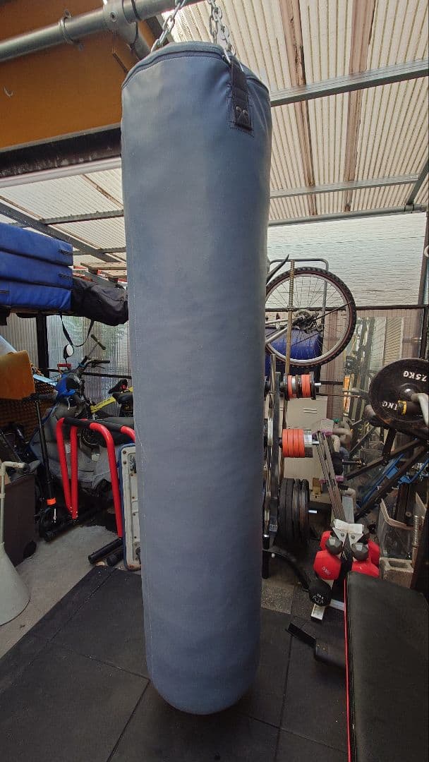 ISAMI サンドバッグ 180cm グレー