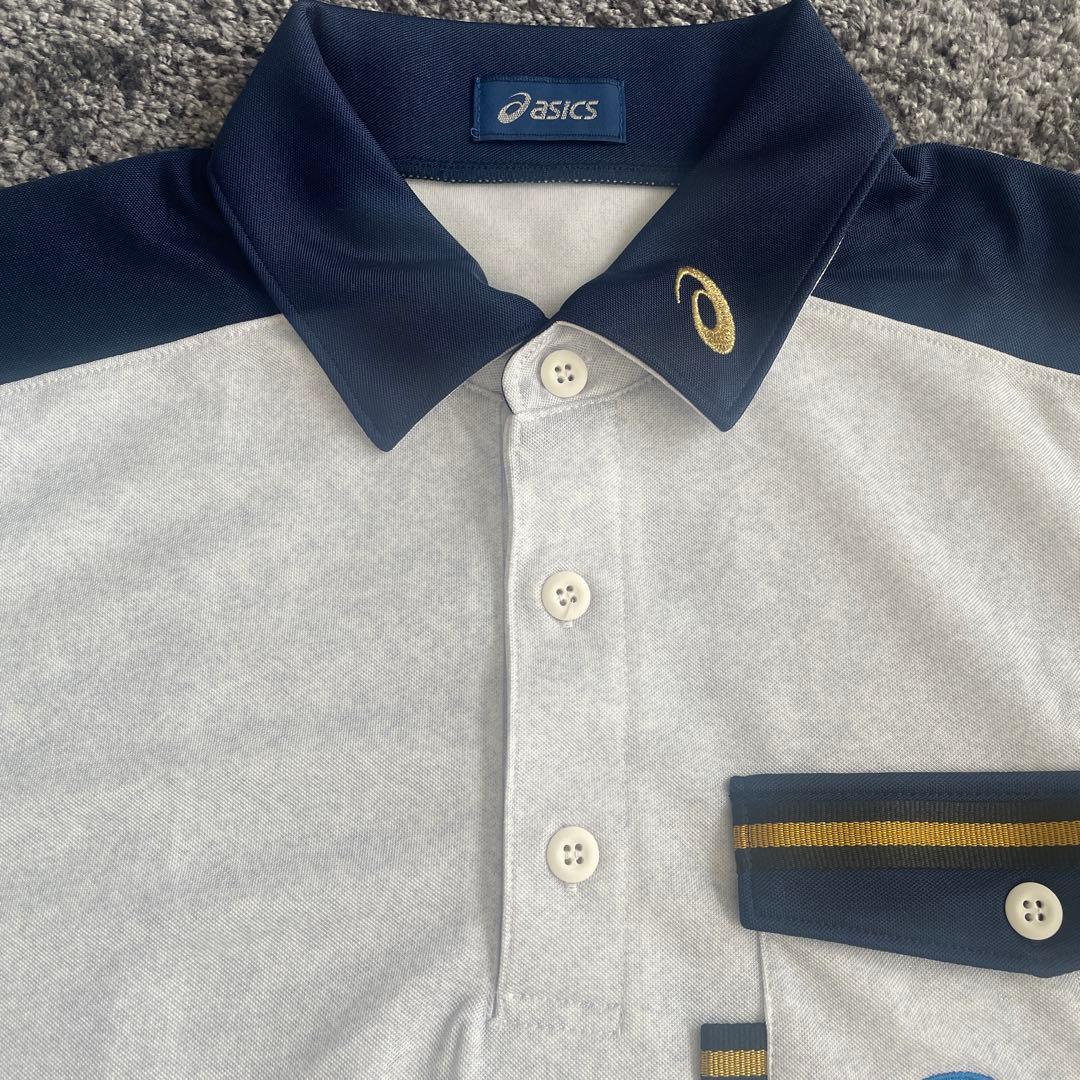 【匿名配送】美品 審判服 アシックス バレーボール審判服 シャツ L