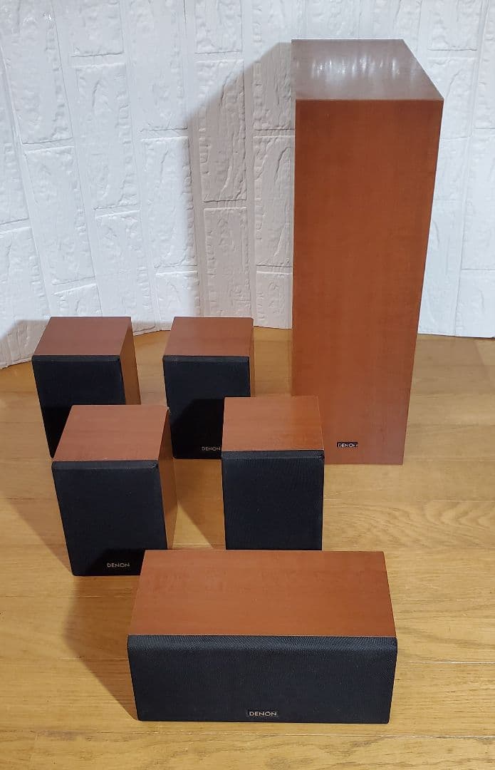 DENON　 ホームシアター　5.1chスピーカーセット　クリアな音質と重低音