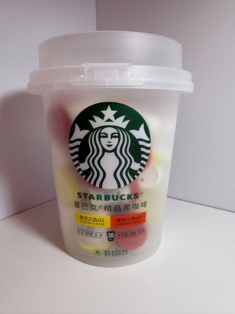 m*u様 【STARBUCKS】スタバ インスタントコーヒー 30杯入り 中国限