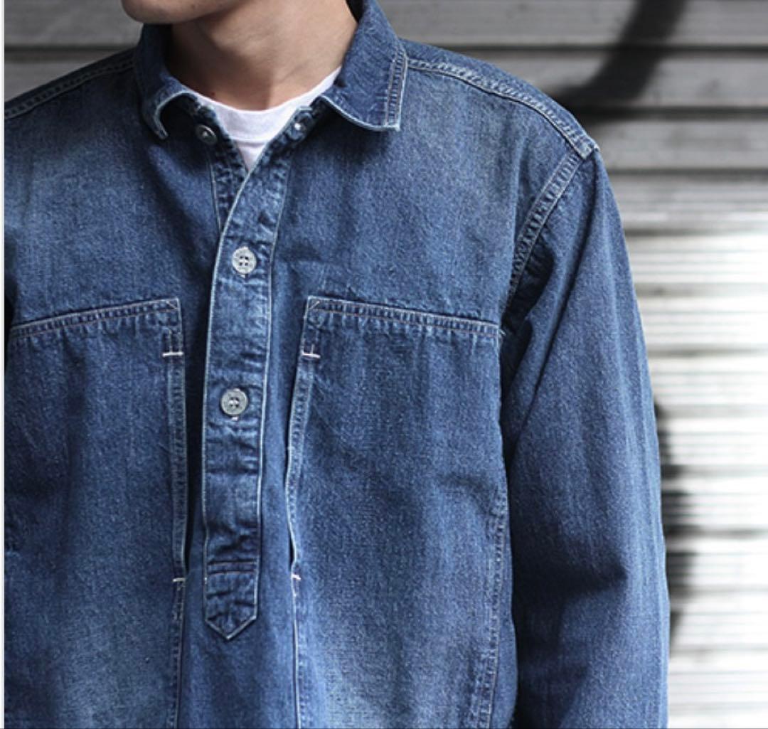 orSlow US.ARMY 40s M-35 PW デニム プルオーバー 3