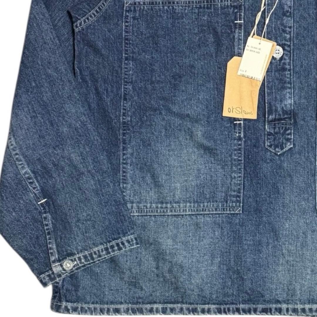 orSlow US.ARMY 40s M-35 PW デニム プルオーバー 3