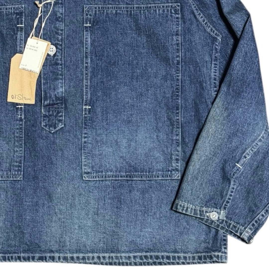 orSlow US.ARMY 40s M-35 PW デニム プルオーバー 3