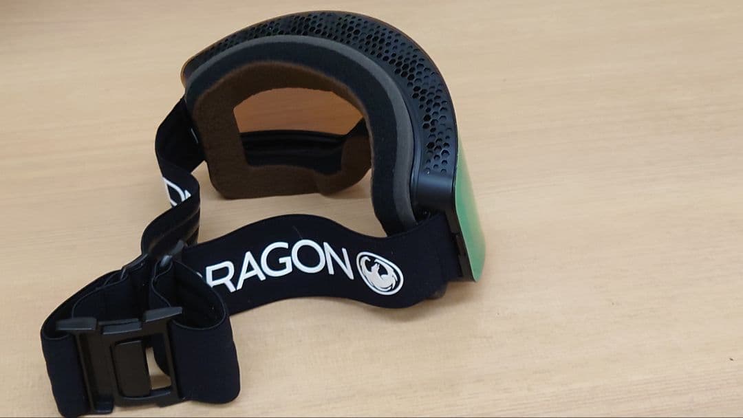 ☆DRAGON ミラーグリーングレー　フレームレス ゴーグル　メンズ＆レディース