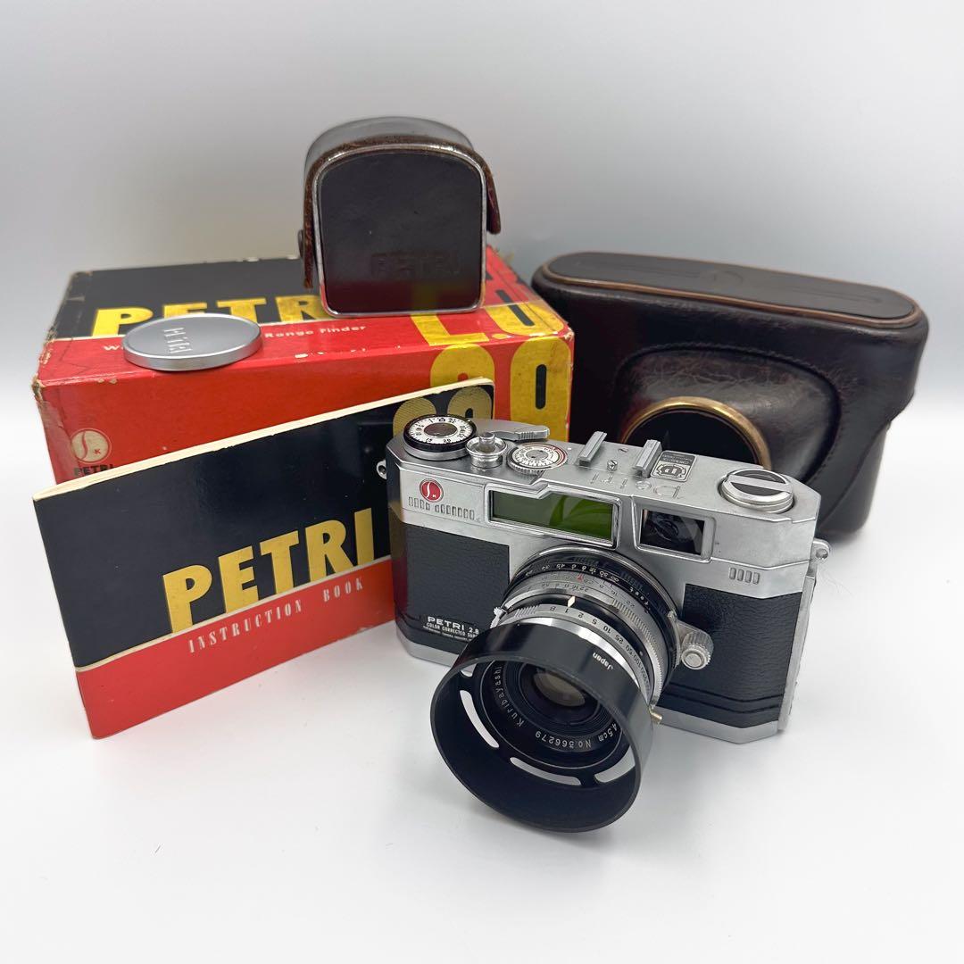 Petri 2.8 ColorCS 45mm F2.8 – フルセット 動作良好