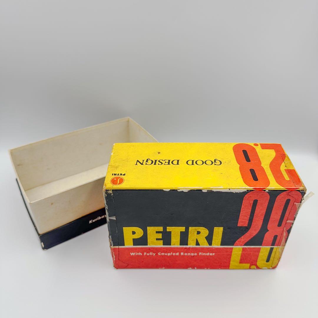 Petri 2.8 ColorCS 45mm F2.8 – フルセット 動作良好