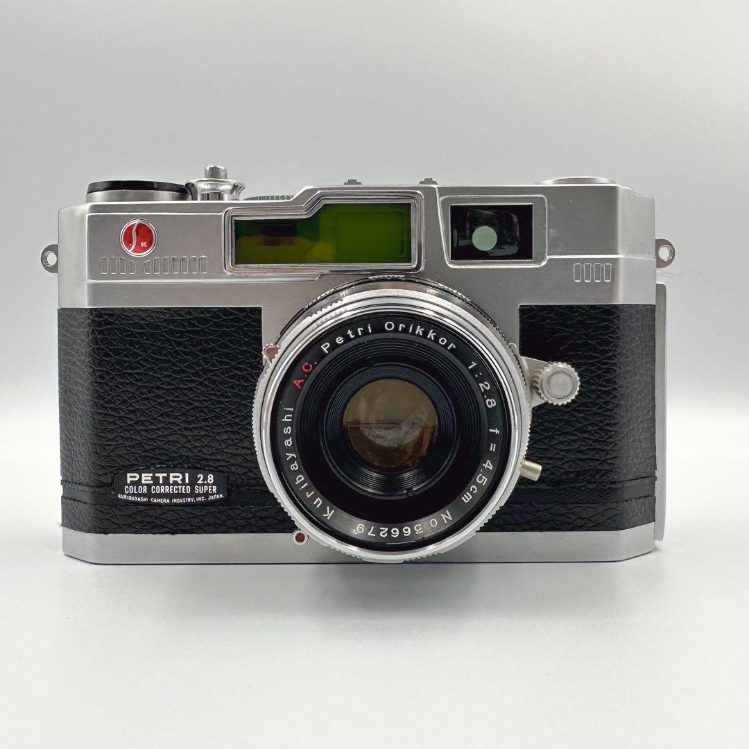 Petri 2.8 ColorCS 45mm F2.8 – フルセット 動作良好