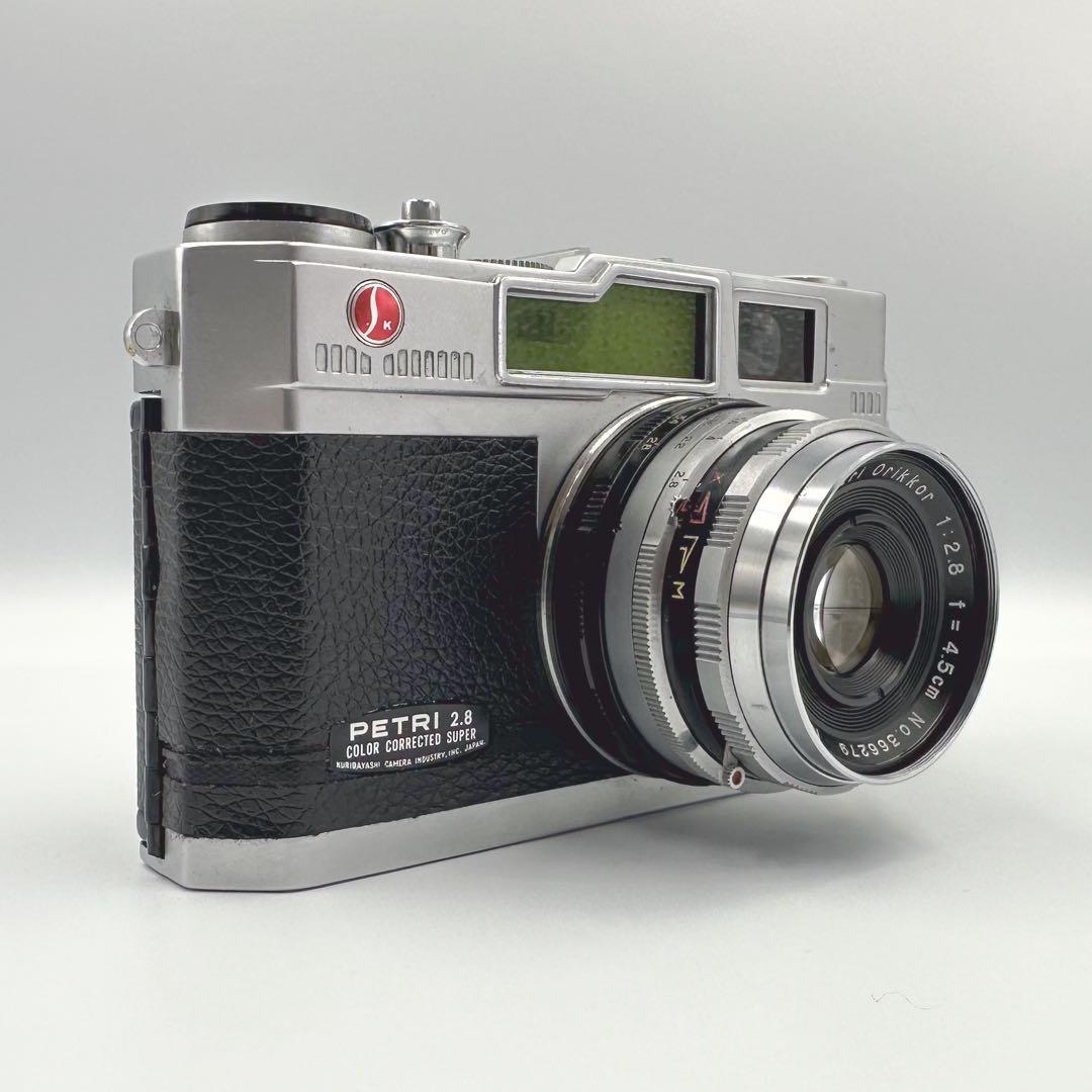 Petri 2.8 ColorCS 45mm F2.8 – フルセット 動作良好