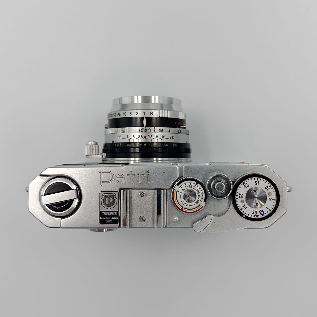 Petri 2.8 ColorCS 45mm F2.8 – フルセット 動作良好