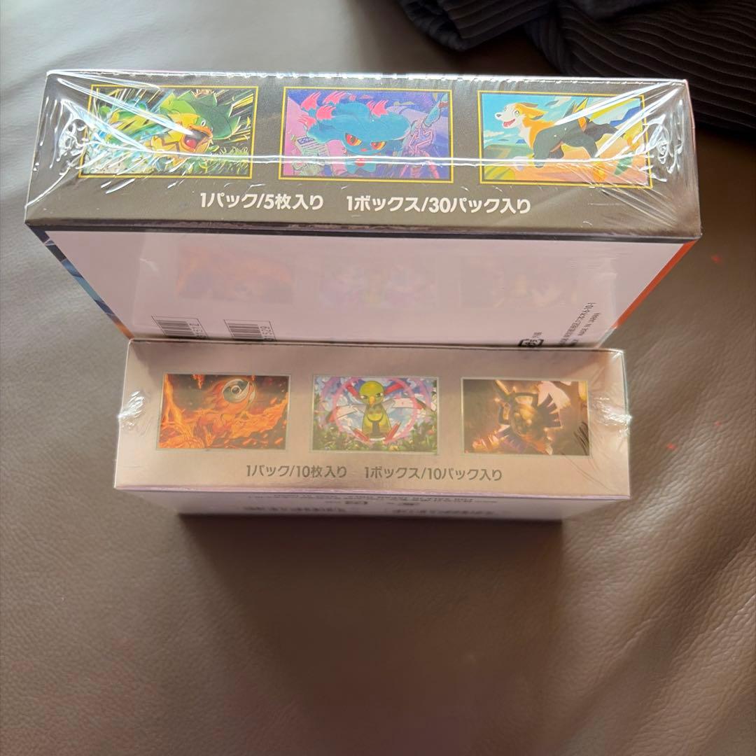 ポケモンカードBOXシュリンク付き