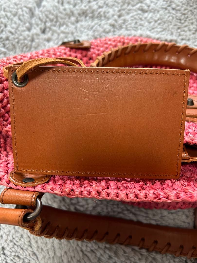 バレンシアガ カゴバッグ ピンク