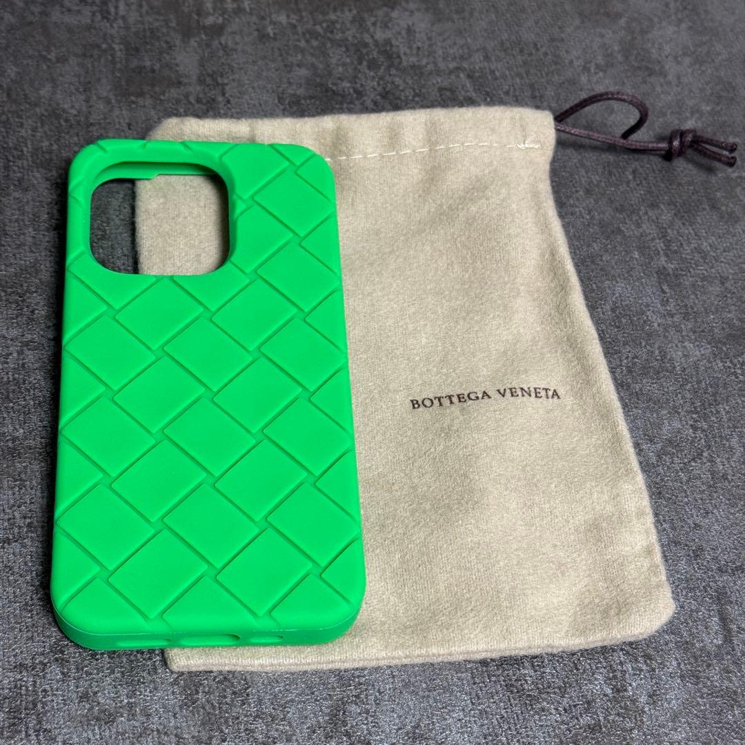 iPhone14 pro ケース Bottega パラキート グリーン 緑