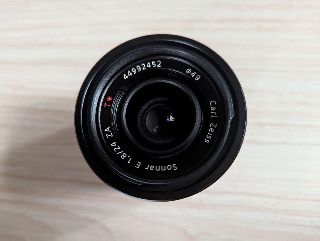 美品 sonnar T*E24mm f1.8 Eマウント