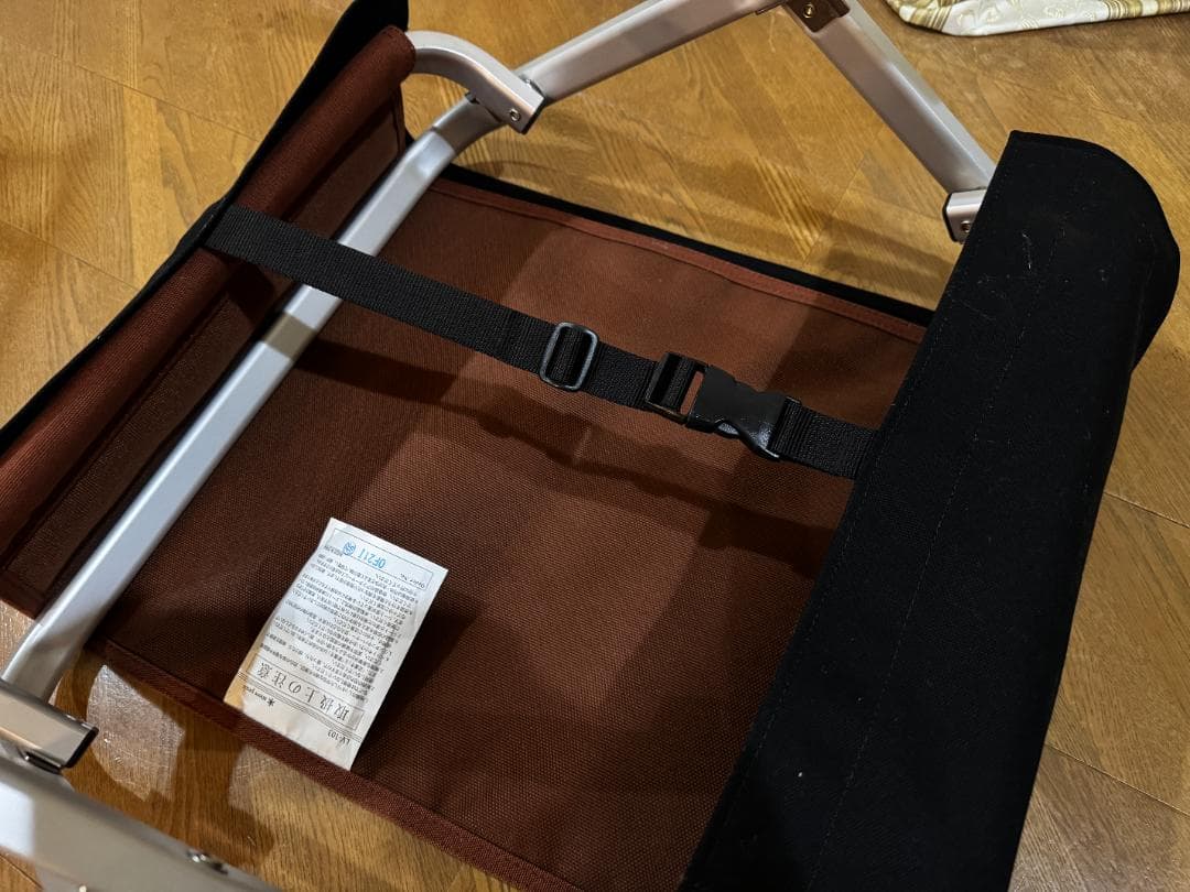 mikine peak ローチェア オットマン ブラウン カバー付