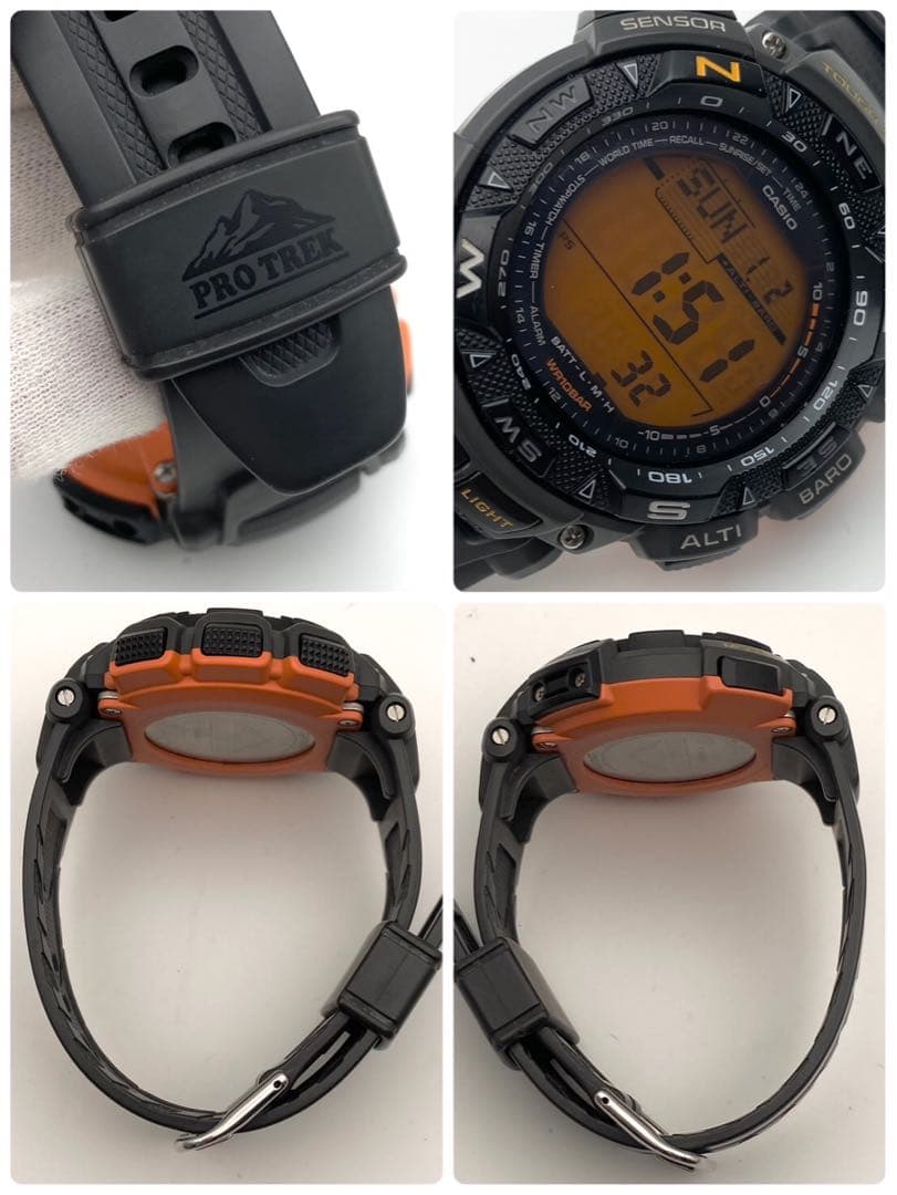 【稼働品】カシオ　プロトレック PRG-240 デジタル 腕時計