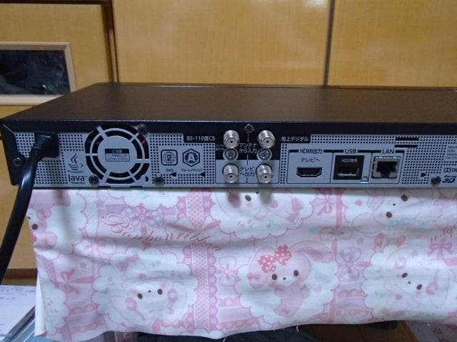 安心の動作保証品、 すぐ使えるセット,ブルーレイレコーダー DBR-W509