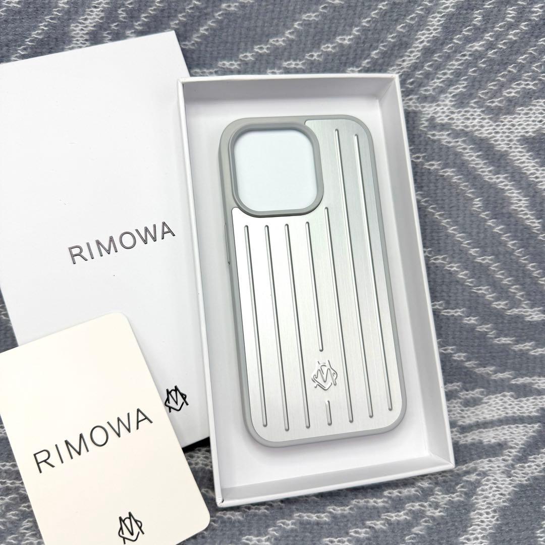 新品/未使用 RIMOWA リモワ iPhone15pro ケースシルバー