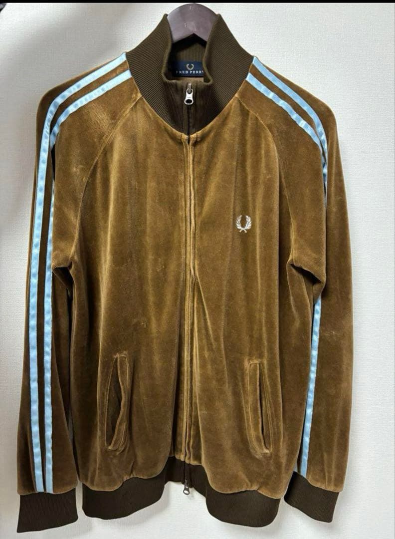 ポムポムプリン 激レア　フレッドペリー ベロア ジャージ L