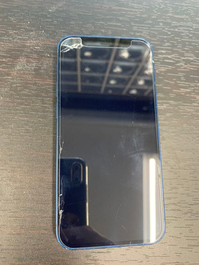 Apple iPhone 12mini ジャンク品ブルー 本体