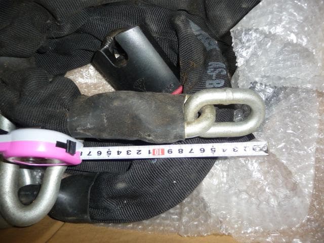 バイク 盗難防止 チェーン 超硬張鋼 MUL-T-LOCK(1.7m)