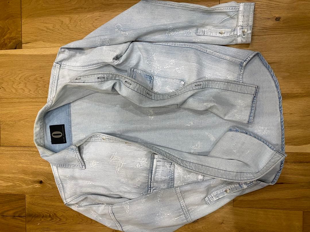 rin onffo ttaggg デニムシャツ