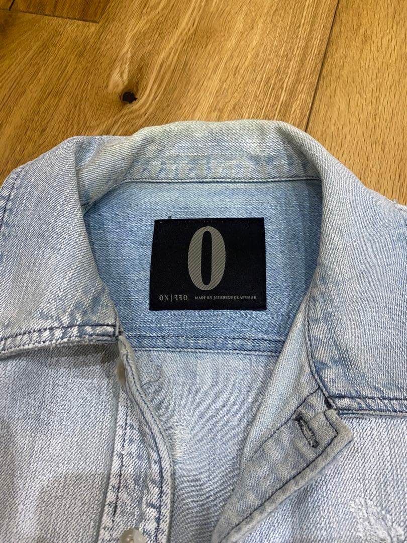 rin onffo ttaggg デニムシャツ