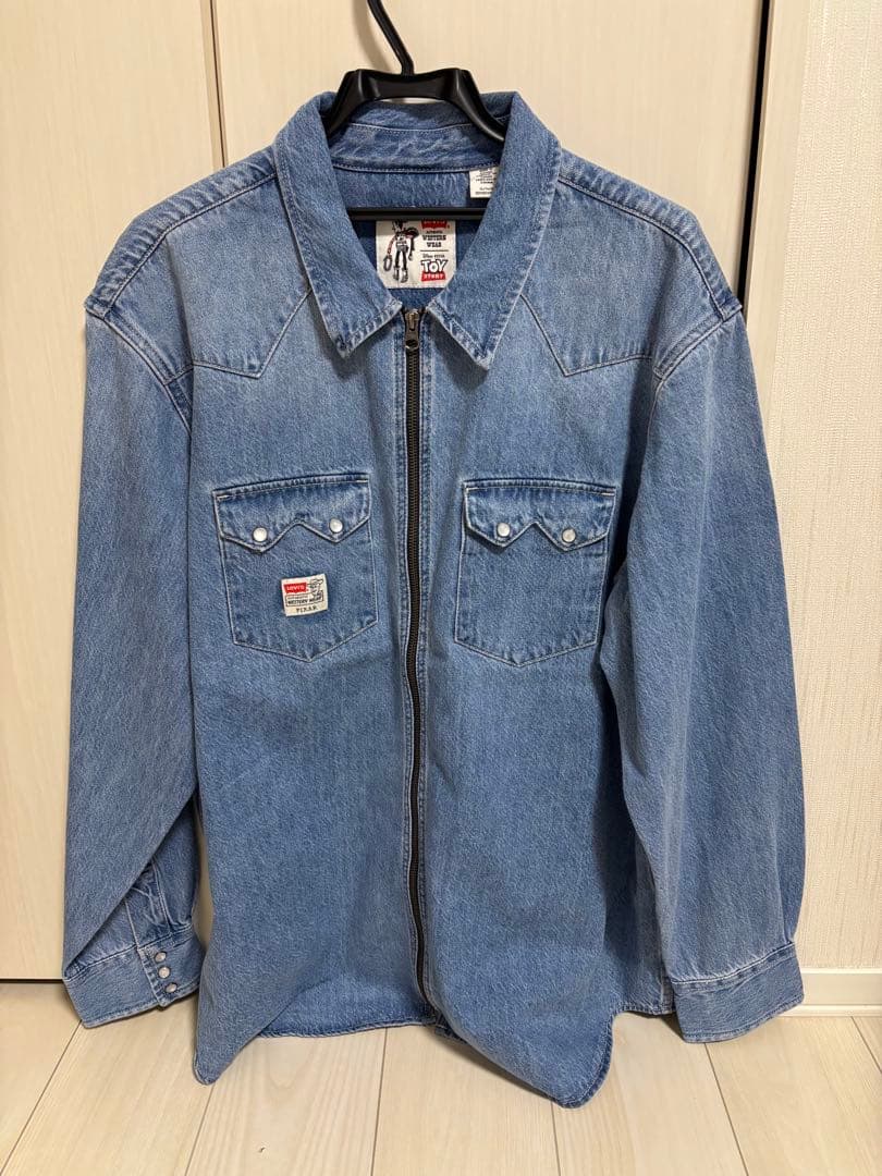 リーバイス x トイストーリー コラボデニムシャツジャケット XL 新品未使用品