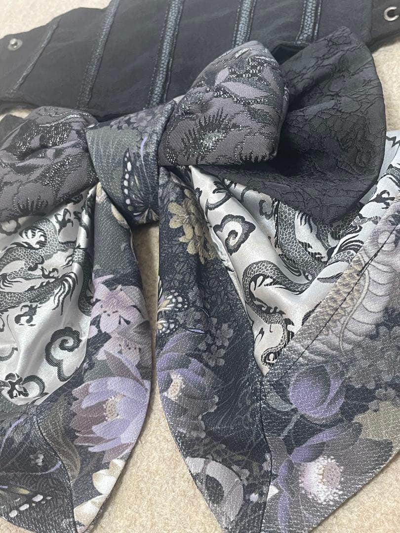 新品　キューティーフラッシュ　コルセット　花魁帯　ブラック