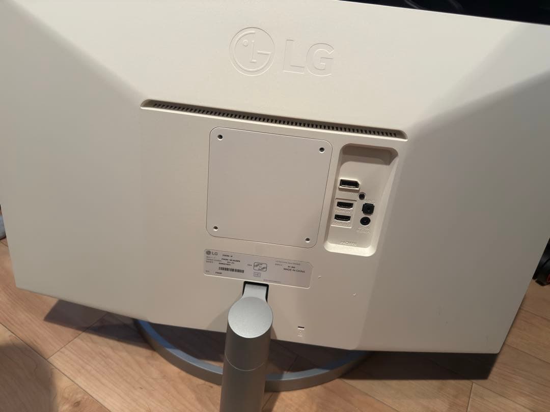 LG モニター 27UL500-W 27インチ 4k HDR