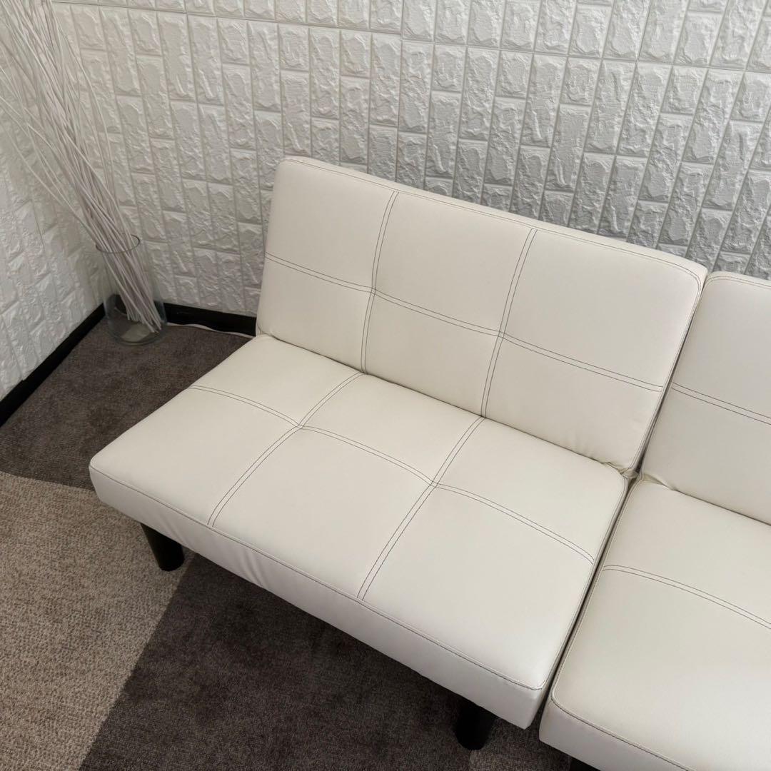 都内23区配送無料✨1人掛けソファ　2人掛けソファ　ソファーベッド　美品