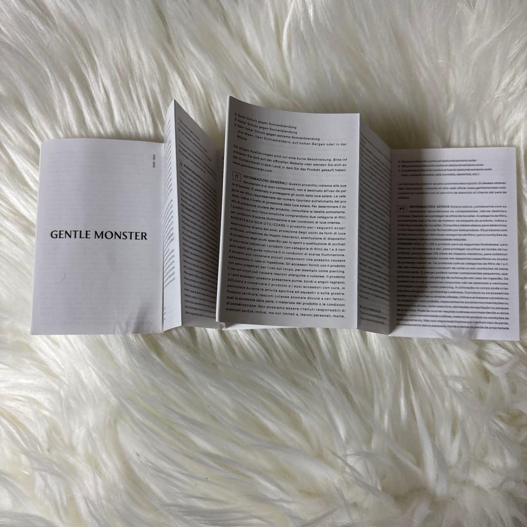 a*〜様 未使用☆ジェントルモンスター　MONDO　サングラス　黒