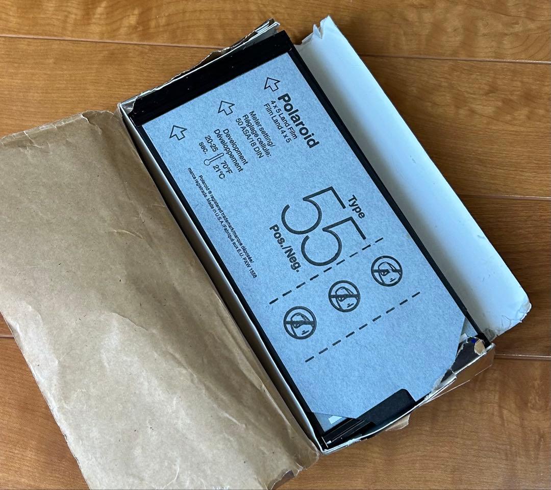 ポラロイドフィルム　type55