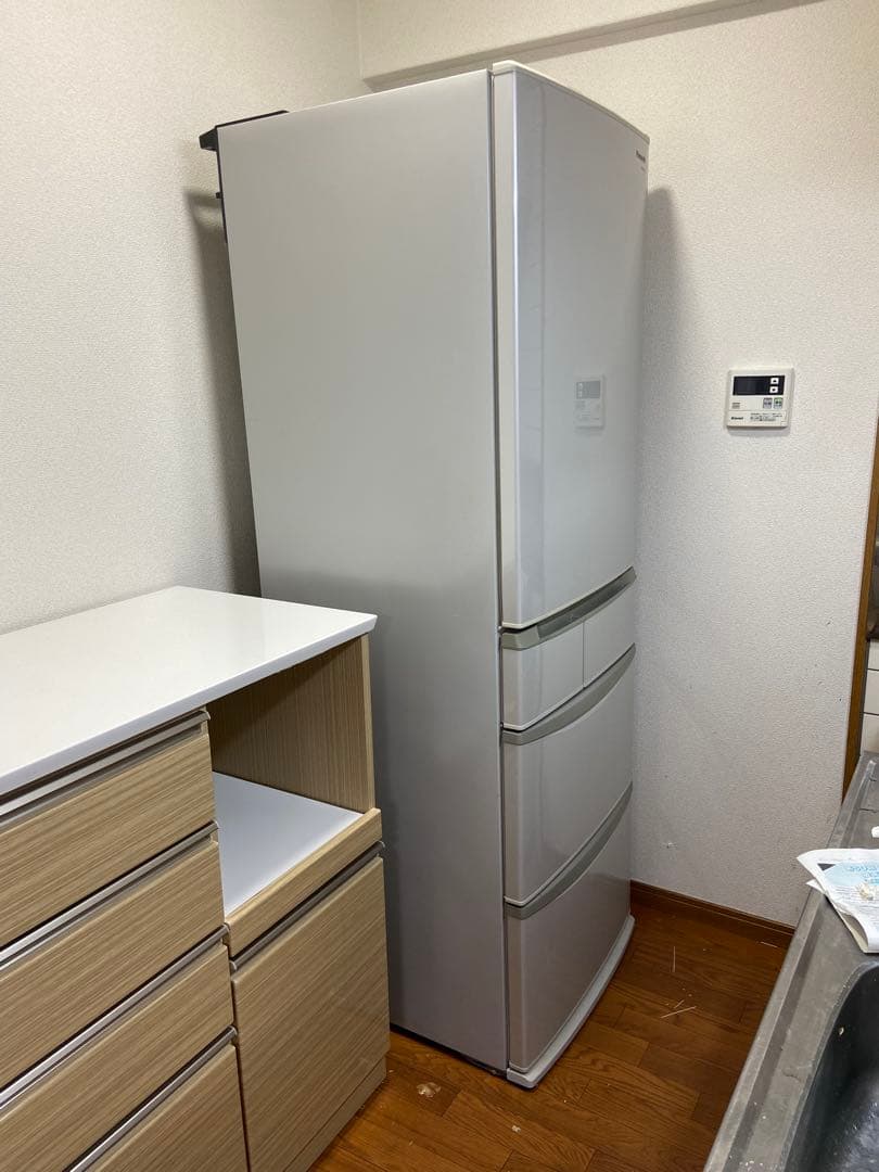 Panasonic 5ドア冷蔵庫 シルバー NR ETR 437 H