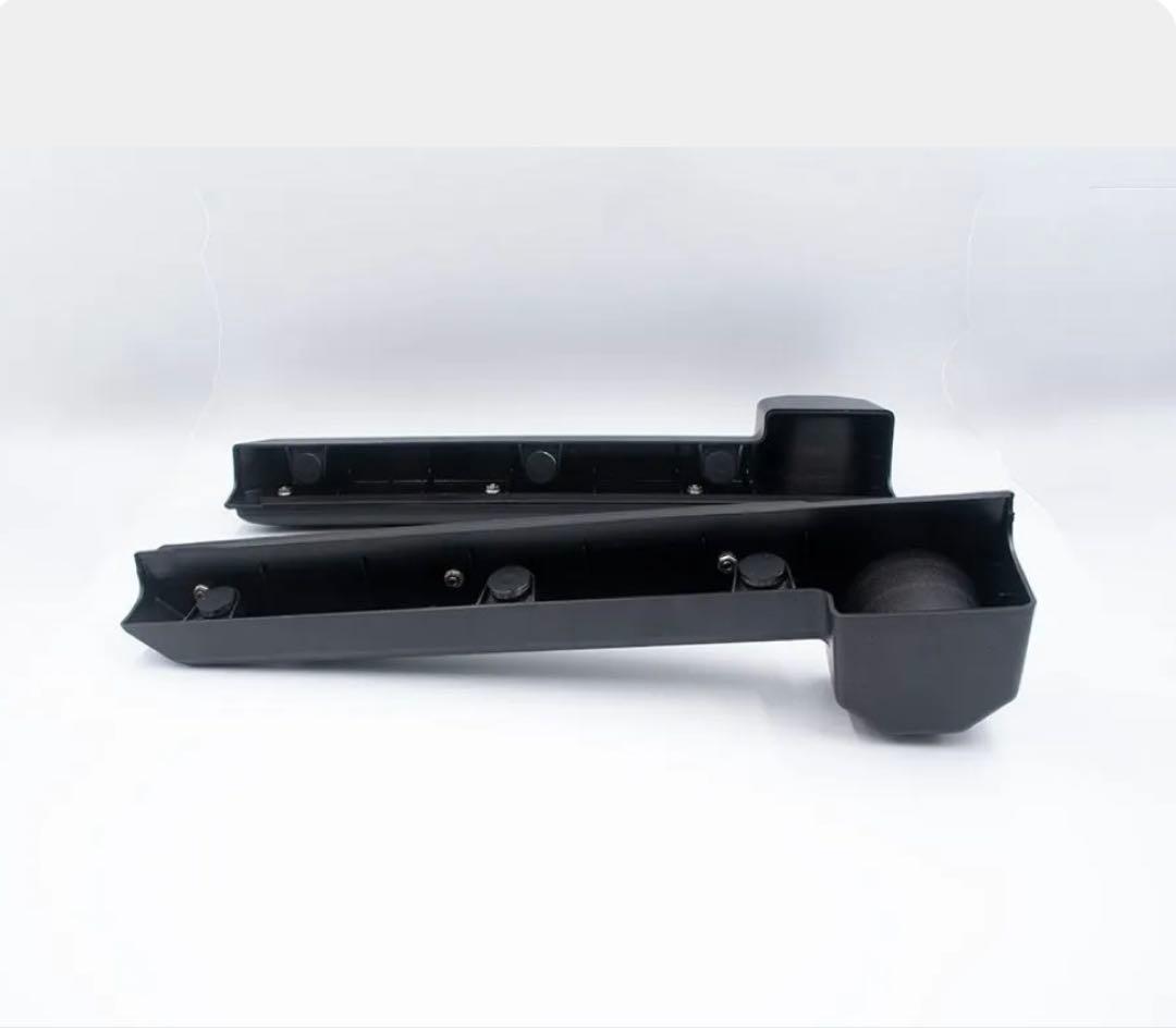 ランドクルーザー70 アームレスト ブラック ドリンクホルダー コンソール