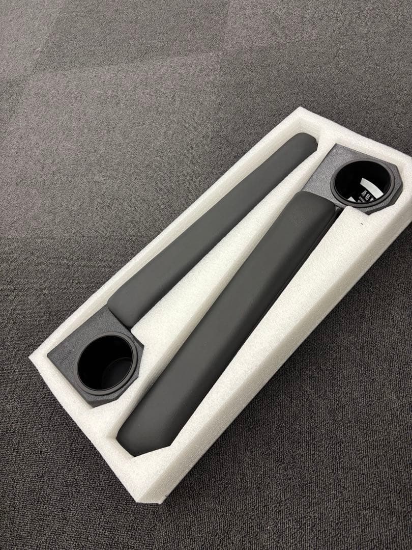 ランドクルーザー70 アームレスト ブラック ドリンクホルダー コンソール