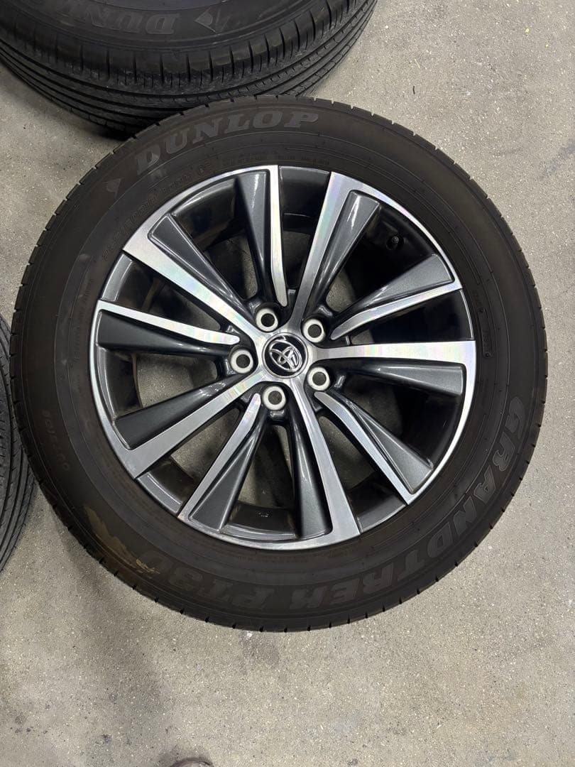 80ハリアー純正ホイール