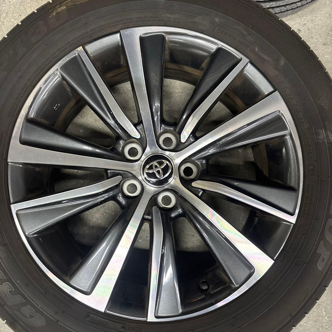 80ハリアー純正ホイール