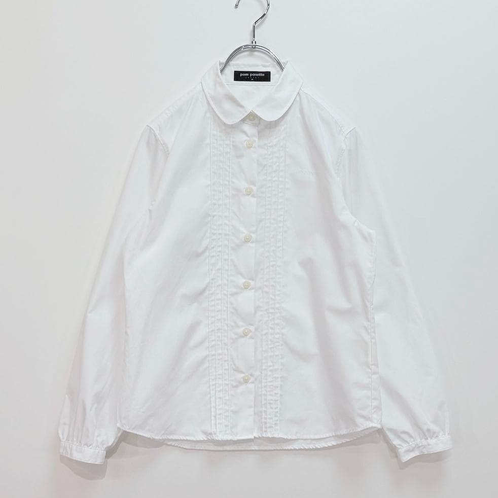 ポンポネット 卒服 スーツ 4点セット 150cm 紺チェック 美品 フォーマル