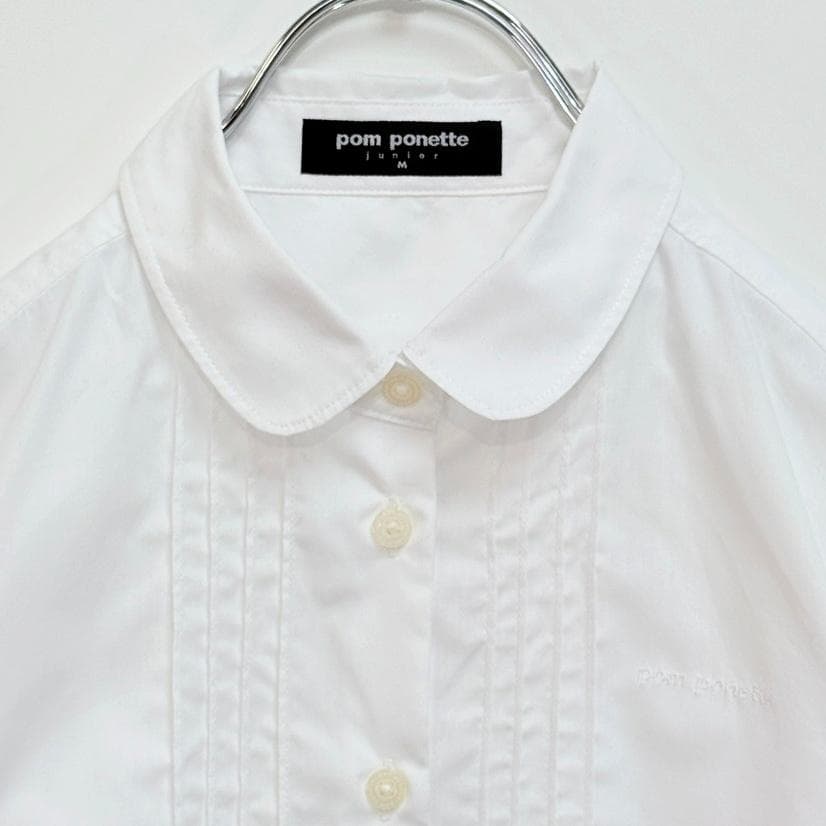 ポンポネット 卒服 スーツ 4点セット 150cm 紺チェック 美品 フォーマル