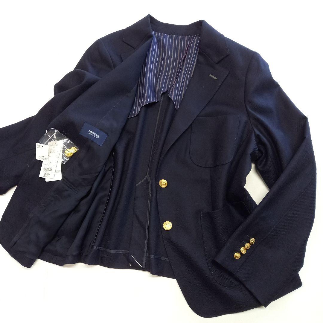 NEW YORKER ニューヨーカー 紺ブレ 金ボタン 大きい21号 未使用
